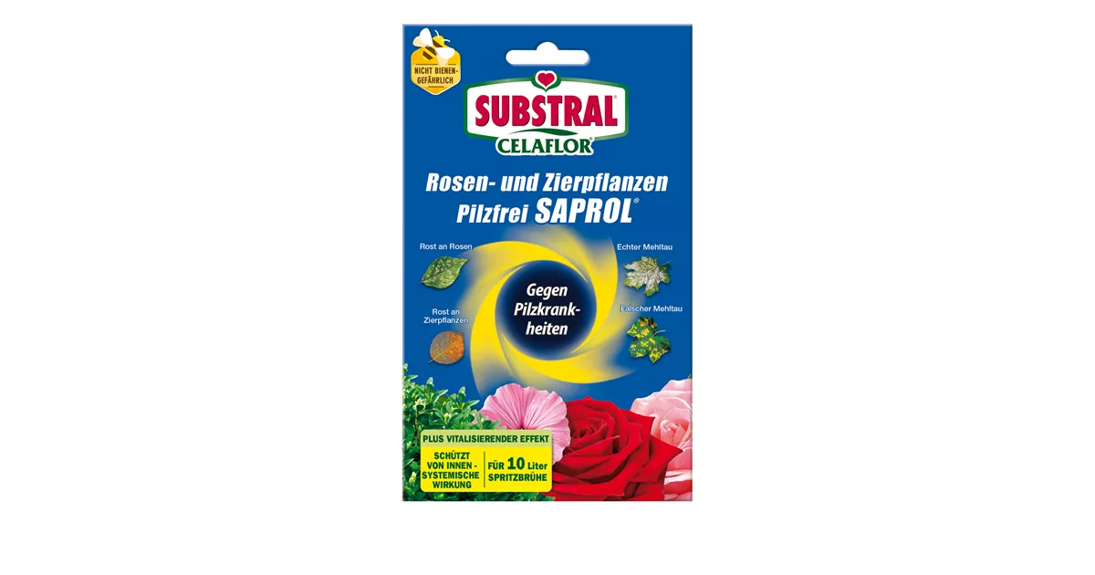 Celaflor Rosen und Zierpflanzen Pilzfrei Saprol