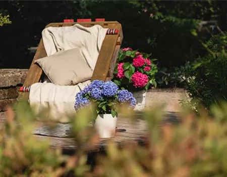 Lauschige Sitzplätze