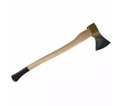 Siena Garden Holzaxt 1400g 70 cm silber/gold/Eschenholz, Stahl  Siena Garden Holzaxt 1400g 70 cm silber/gold/Eschenholz, Stahl