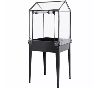 Siena Garden Hochbeet mit Gewächshaus 60x60x130cm Metall Siena Garden Hochbeet mit Gewächshaus 60x60x130cm Metall