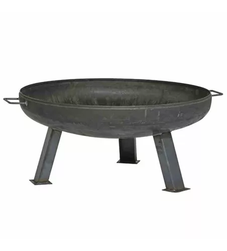 Siena Garden Feuerschale XXL Ø 100x34 cm anthrazit Stahl