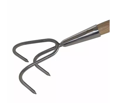 Siena Garden Grubber ClassicLine mit 3 Zinken 140 cm silber, Edelstahl Siena Garden Grubber ClassicLine mit 3 Zinken 140 cm silber, Edelstahl