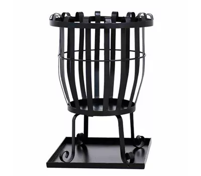 Siena Garden Feuerkorb Pagia, Ø39cmx51cm schwarz Stahl 