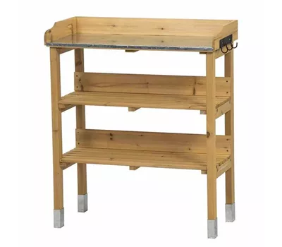 Siena Garden Pflanztisch mit Regal 76x37 cm Kiefer Siena Garden Pflanztisch mit Regal 76x37 cm Kiefer