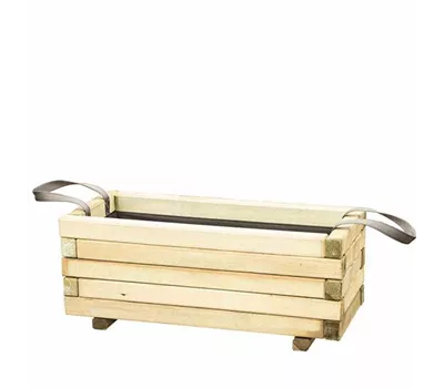 Siena Garden Pflanzkasten Taunus, eckig, inkl. Geotextil und Tragschlaufen, 110x50x50 cm, aus Kiefernholz  Siena Garden Pflanzkasten Taunus, eckig, inkl. Geotextil und Tragschlaufen, 110x50x50 cm, aus Kiefernholz