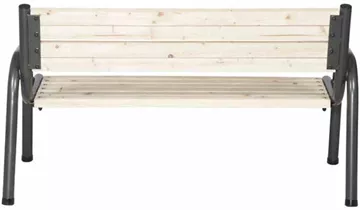 Siena Garden Park 3-Sitzerbank 150cm Stahl/Kiefer 
