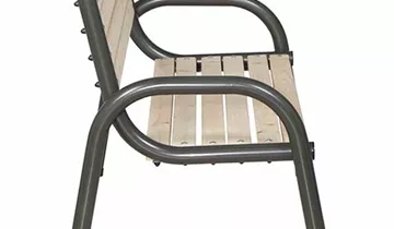 Siena Garden Park 3-Sitzerbank 150cm Stahl/Kiefer 