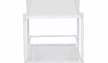 Siena Garden Bali Servierwagen 98 x 57 x 83 cm matt weiß 