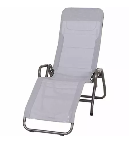 Siena Garden Kippliege Bito Textilbezug, 139 x 72 x 118 cm anthrazit