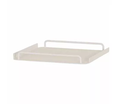 Siena Garden Bali Tablett 50 x 50 x 3,8 cm matt weiß Aluminium