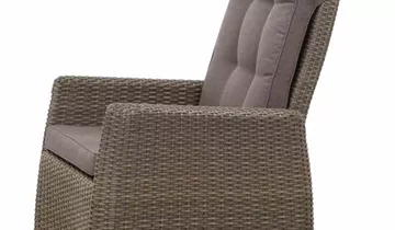 Siena Garden Teramo Move Loungesessel Geflecht