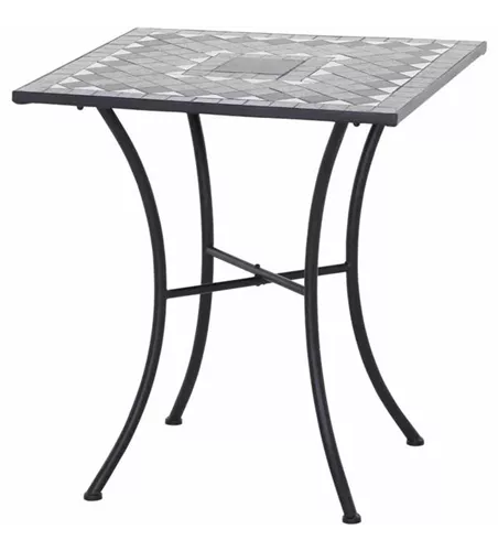 Siena Garden Como Mosaik Gartentisch 64x64x71cm Stahl/Keramik 