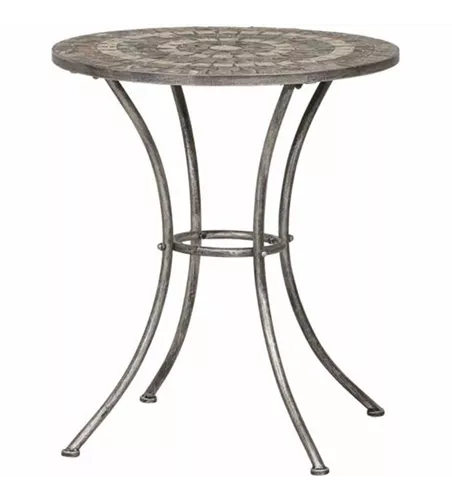 Siena Garden Felina Tisch Ø70cm Eisen/Naturstein-Mix