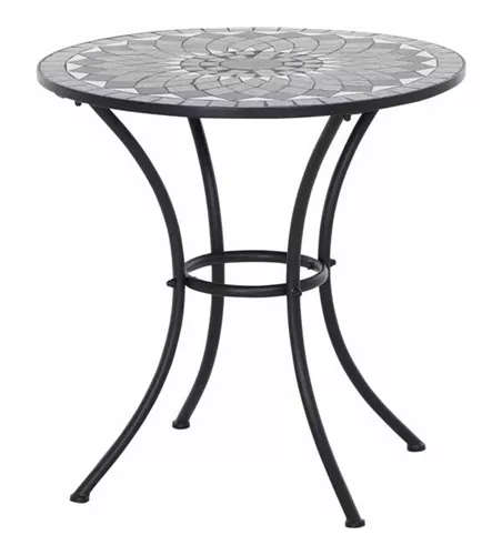 Siena Garden Como Mosaik Gartentisch Ø60x71cm Stahl/Keramik 