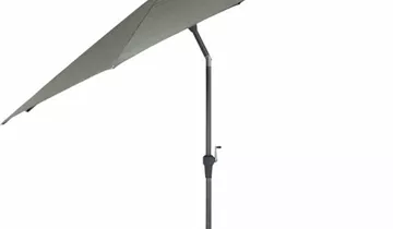 Siena Garden Avio Sonnenschirm Ø300 cm anthrazit / olive Aluminium 