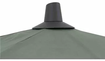 Siena Garden Avio Sonnenschirm Ø300 cm anthrazit / olive Aluminium 