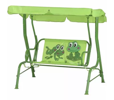 Siena Garden Kinderschaukel Froggy 75x115x118 cm grün Siena Garden Kinderschaukel Froggy 75x115x118 cm grün