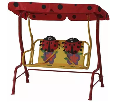 Siena Garden Kinderschaukel Marie 75x115x118 cm rot Siena Garden Kinderschaukel Marie 75x115x118 cm rot