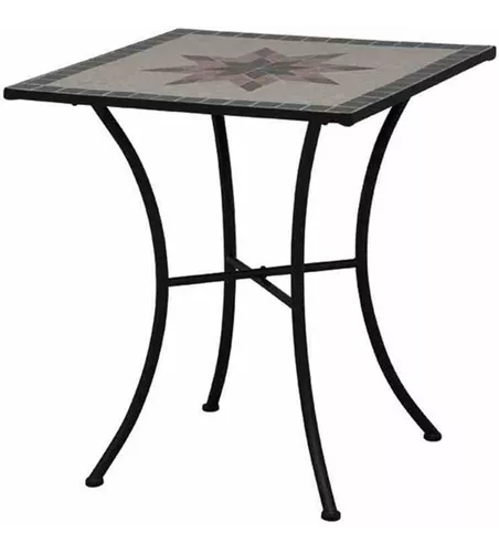 Siena Garden Stella Tisch 64x64 cm eckig Stahl/Kunststein 