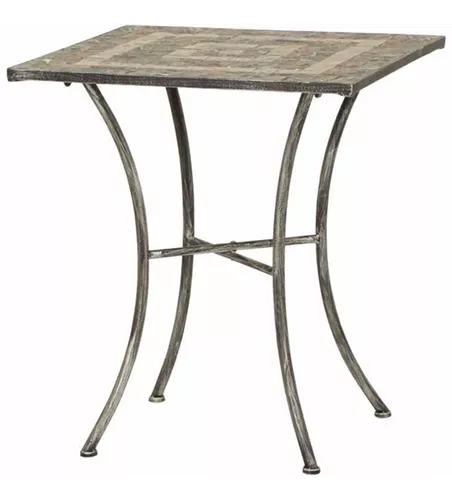 Siena Garden Felina Tisch 60x60cm Eisen/Naturstein-Mix 