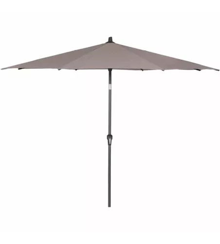Siena Garden Avio Sonnenschirm Ø300 cm anthrazit / taupe Aluminium 