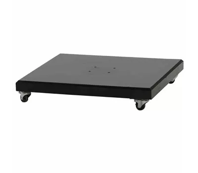 Siena Garden Schirmständer inkl. Rollen Ferona 120 kg, 80x80x17 cm schwarz Siena Garden Schirmständer inkl. Rollen Ferona 120 kg, 80x80x17 cm schwarz