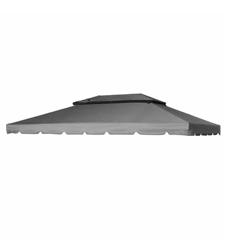 Siena Garden Ersatzdach zu Pavillon Dubai 300x400cm, grau 