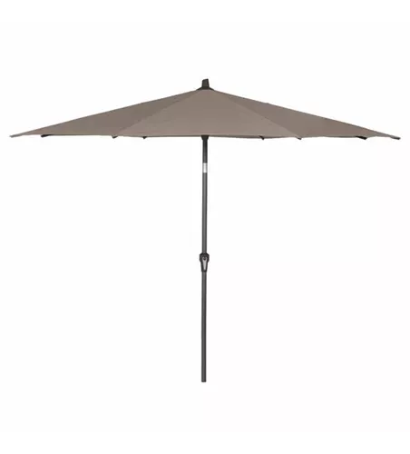 Siena Garden Avio Mittelstockschirm Ø 250cm anthrazit/taupe 