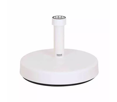 Siena Garden Schirmständer 25 kg, Ø 46x11 cm, weiß Siena Garden Schirmständer 25 kg, Ø 46x11 cm, weiß