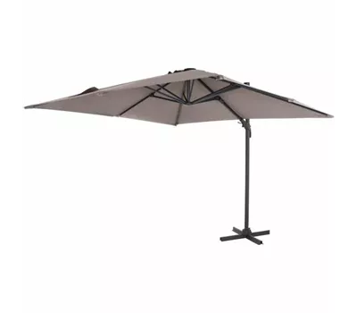 Siena Garden Ampelschirm California N+ 300x300 cm anthrazit/taupe Aluminium  Siena Garden Ampelschirm California N+ 300x300 cm anthrazit/taupe Aluminium