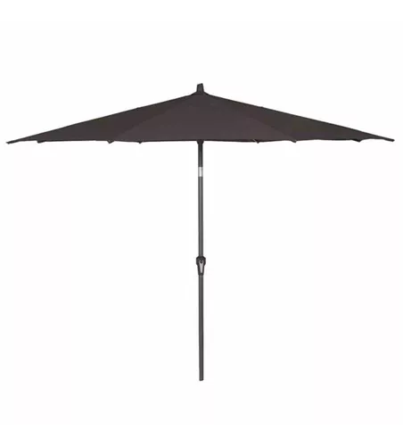 Siena Garden Avio Mittelstockschirm Ø 250cm anthrazit/anthrazit