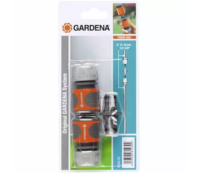 Gardena Kupplungs-Satz 13 mm (1/2") / 15 mm (5/8") Gardena Kupplungs-Satz 13 mm (1/2") / 15 mm (5/8")