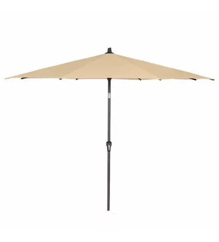 Siena Garden Avio Mittelstockschirm Ø 250cm anthrazit/ecru
