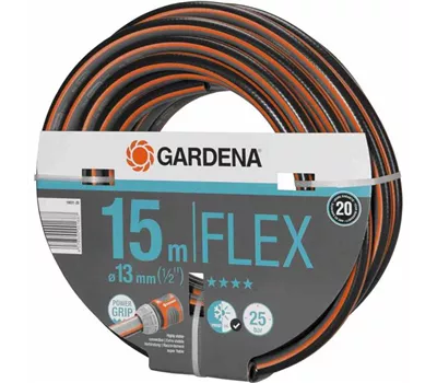 Gardena Gartenschlauch Comfort Flex 13 mm (1/2") 15 m mit PowerGrip bis 25 bar Gardena Gartenschlauch Comfort Flex 13 mm (1/2") 15 m mit PowerGrip bis 25 bar