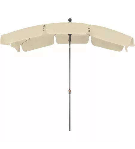 Siena Garden Tropico Schirm 210x140 cm eckig Stahl 