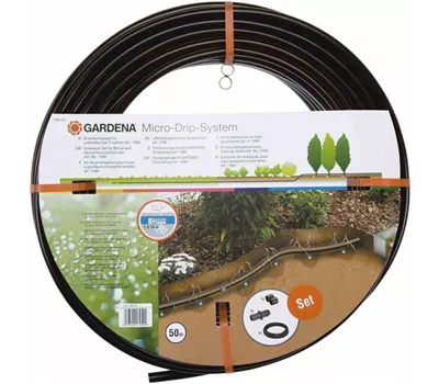 Gardena Tropfrohr Erweiterungs-Set unterirdisch 13,7 mm (1/64") Gardena Tropfrohr Erweiterungs-Set unterirdisch 13,7 mm (1/64")