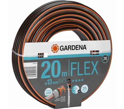 Gardena Gartenschlauch Comfort Flex 13 mm (1/2") 20 m mit PowerGrip bis 25 bar Gardena Gartenschlauch Comfort Flex 13 mm (1/2") 20 m mit PowerGrip bis 25 bar
