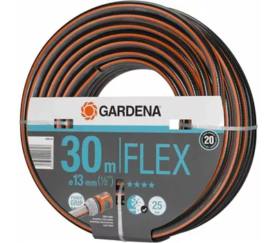 Gardena Gartenschlauch Comfort Flex 13 mm (1/2") 30 m mit PowerGrip bis 25 bar Gardena Gartenschlauch Comfort Flex 13 mm (1/2") 30 m mit PowerGrip bis 25 bar