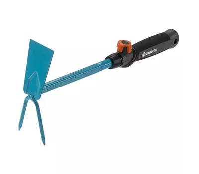 Gardena combisystem-Kleinhäckchen gerades Blatt 2 Zinken Gardena combisystem-Kleinhäckchen gerades Blatt 2 Zinken