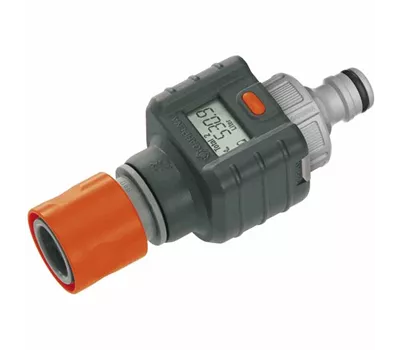 Gardena Wassermengenzähler für Messung von vier verschiedenen Werten Gardena Wassermengenzähler für Messung von vier verschiedenen Werten