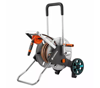Gardena Schlauchwagen AquaRoll M Easy Metall Set Gardena Schlauchwagen AquaRoll M Easy Metall Set