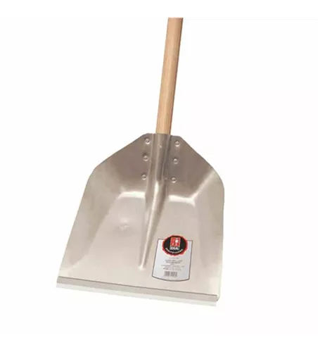 Ideal Randschaufel Schutzkante ohne Stiel Größe 7, 380 mm x 380 mm Aluminium