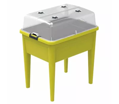 Elho Anzuchthaube Super XXL Green Basics 75 cm x 57 cm cm grün Transparent Elho Anzuchthaube Super XXL Green Basics 75 cm x 57 cm cm grün Transparent