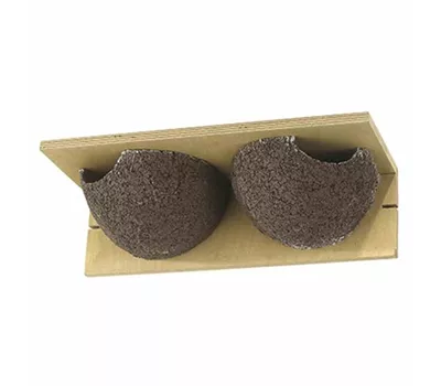 Nistkasten Mehlschwalbe 2er , 37,5 cm x16 cm x 11 cm, Grau  Nistkasten Mehlschwalbe 2er , 37,5 cm x16 cm x 11 cm, Grau