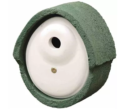 Nistkasten Oval Ø 32 mm Grün  Nistkasten Oval Ø 32 mm Grün