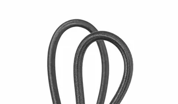 Lafuma Gummischnüre mit Endkappe schwarz 