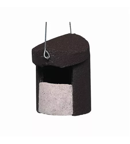 Schwegler Halbhöhle 2H, Ø 12 cm, braun und grau 