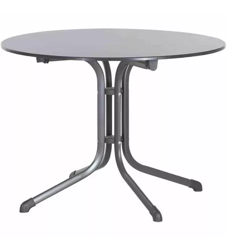 Sieger Klapptisch vivodur Ø100 x 73 cm eisengrau grau
