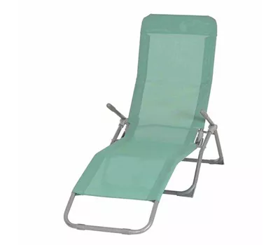Bäderliege silber / mint Stahl Bäderliege silber / mint Stahl