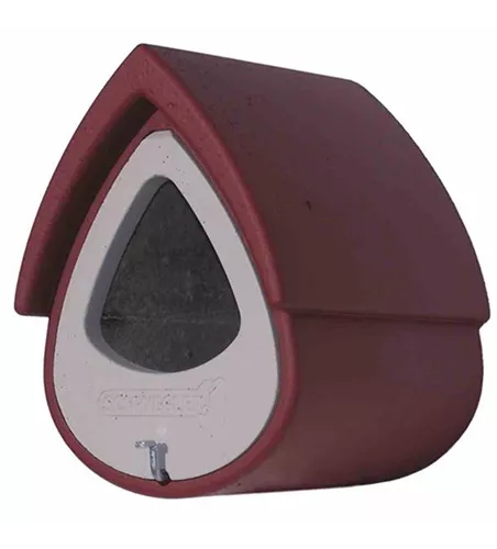 Schwegler Halbhöhle 2MR, 27x19x23 cm, rot und grau 